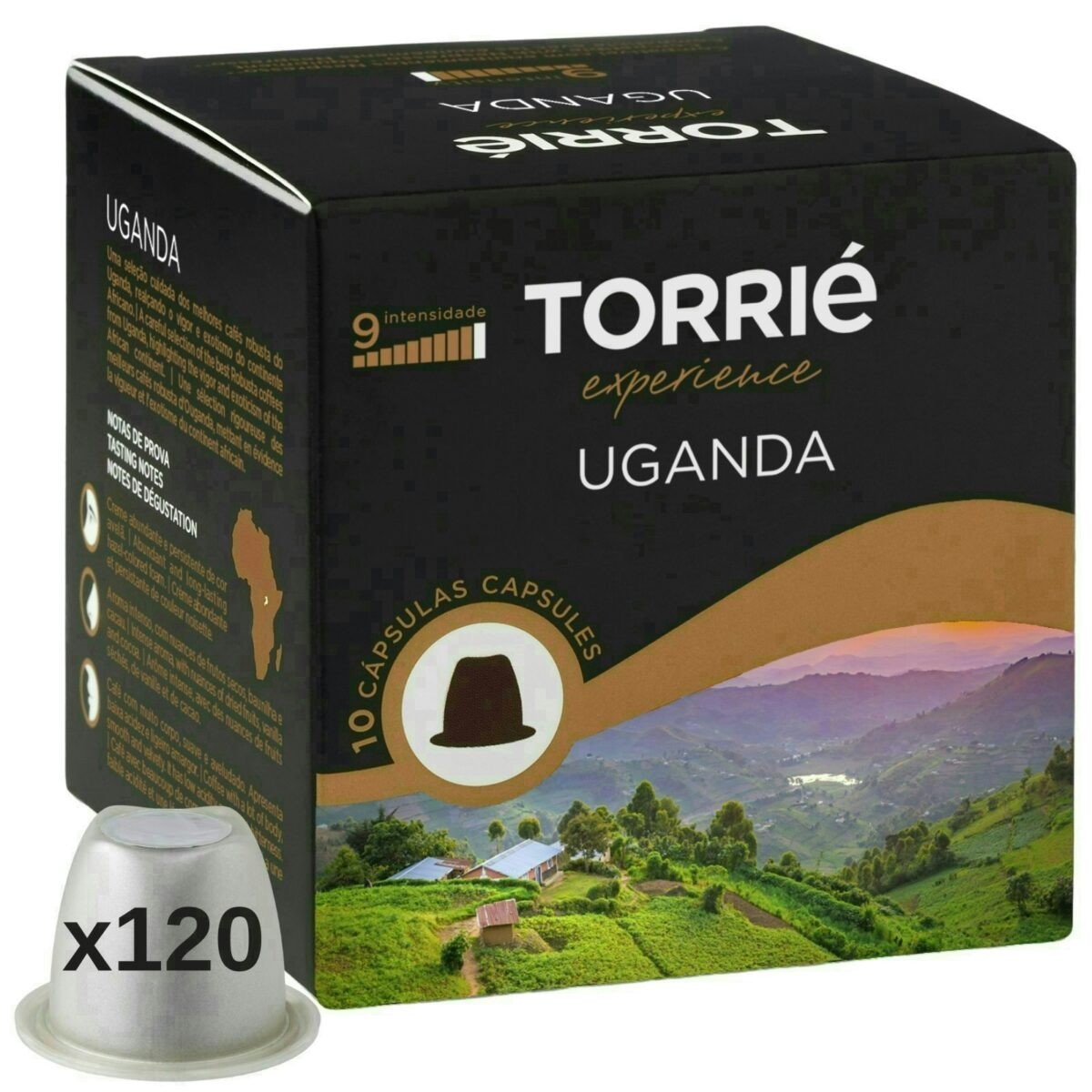 Uganda Nespresso ® Compatible Coffee Capsules 120 Pods 1