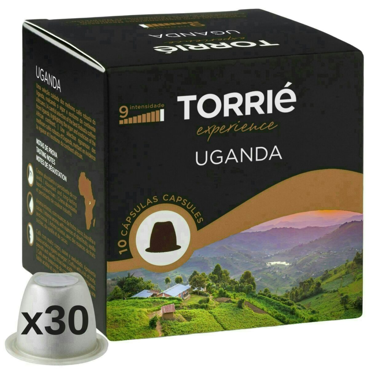 Uganda Nespresso ® Compatible Coffee Capsules 30 Pods 1