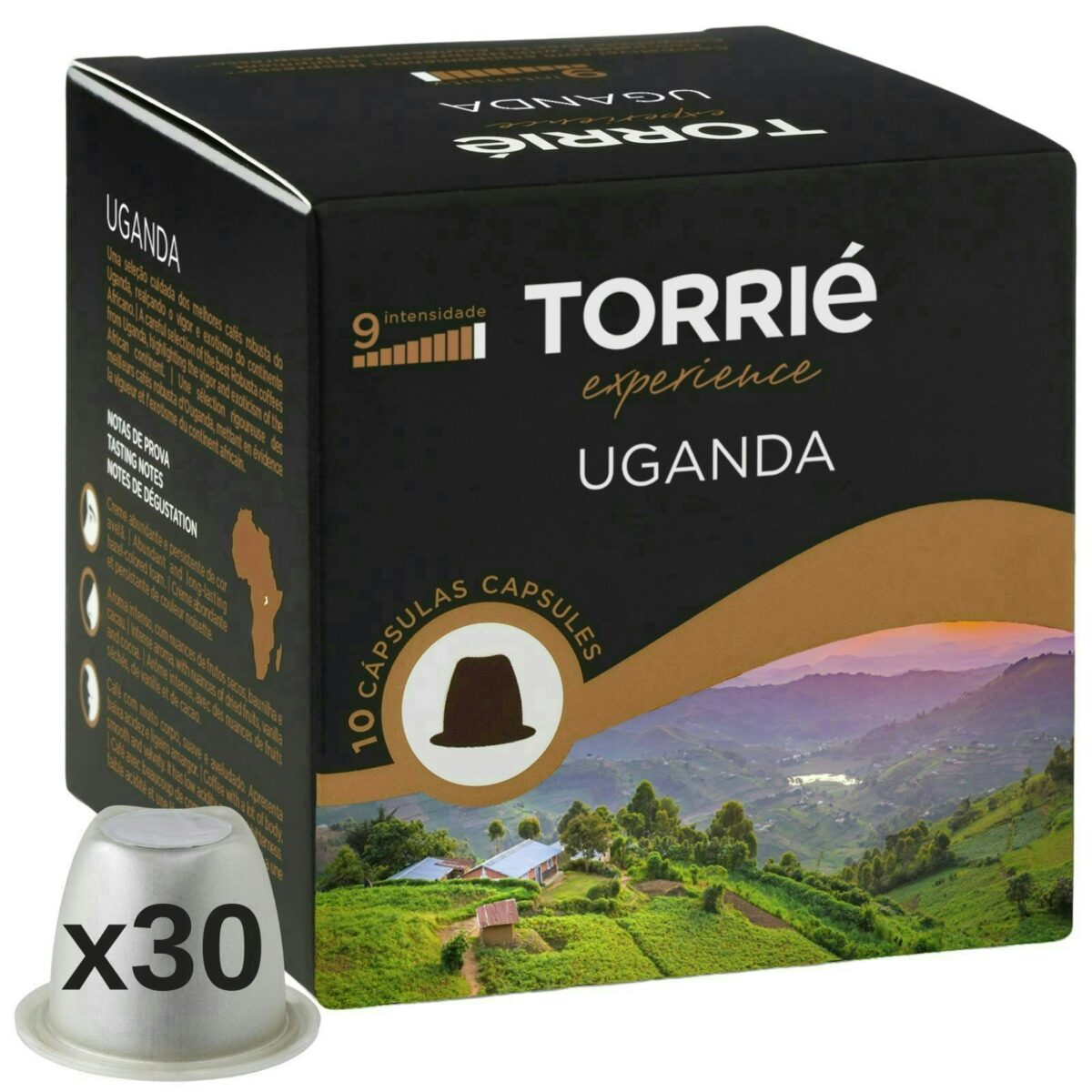 Uganda Nespresso ® Compatible Coffee Capsules 30 Pods 2