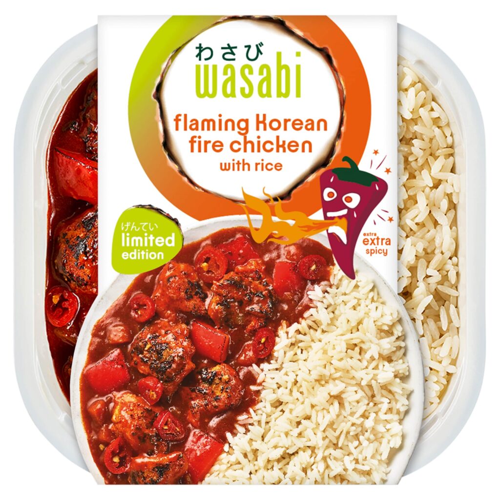 Wasabi-Flaming-Korean-Fire-Chicken-with-Rice-400G