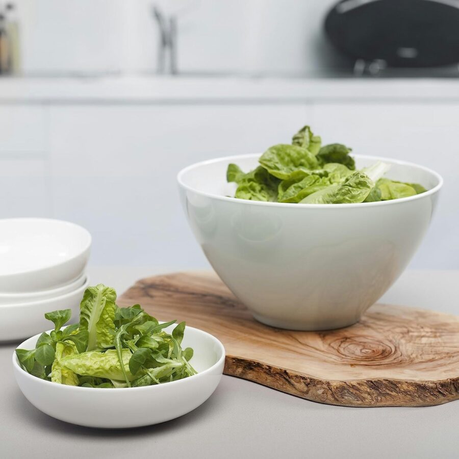 Zeal-Melamine-Salad-Bowl-26cm-Sage-Green-2